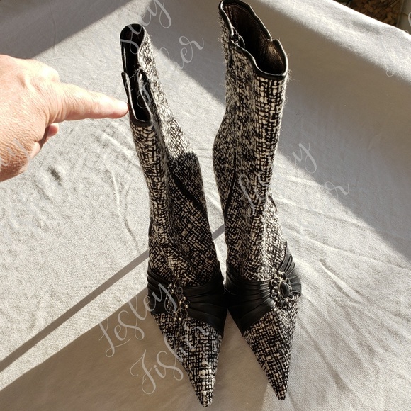 Emily in Paris Inspo: Steve Madden Pointy Toe Heeled Boots - Picture 2 of 8